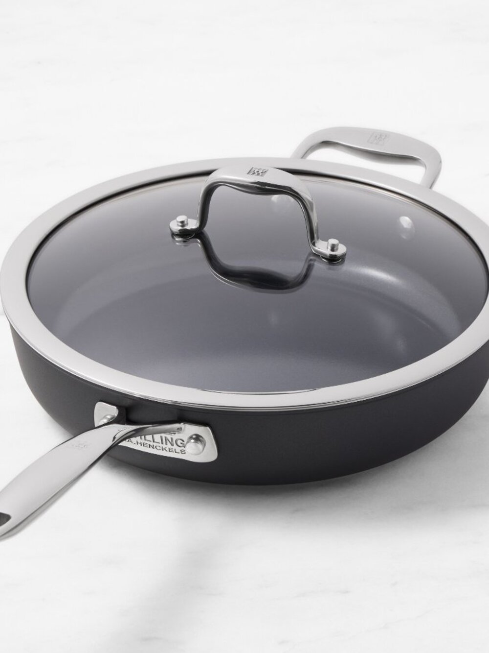 Zwilling Forte Plus Ceramic Nonstick Sauté Pan, 4-Qt
